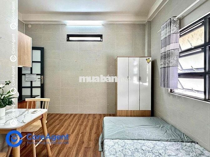 💐TRỐNG SẴN STUDIO TONE GỖ SIÊU XINH | FULL NỘI THẤT CỬA SỔ TRỜI THOÁNG