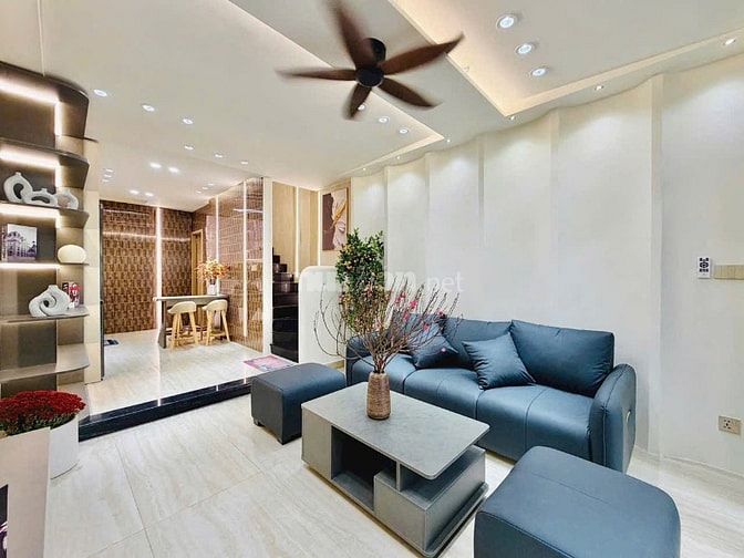 ⭐️Nhà 3 lầu tuyệt đẹp cao cấp, hẻm Phan Văn Trị, P10, Q.Gò Vấp, đối di