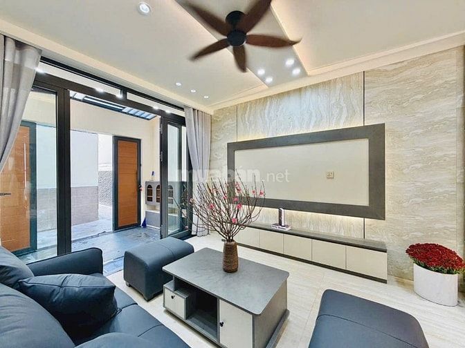 ⭐️Nhà 3 lầu tuyệt đẹp cao cấp, hẻm Phan Văn Trị, P10, Q.Gò Vấp, đối di