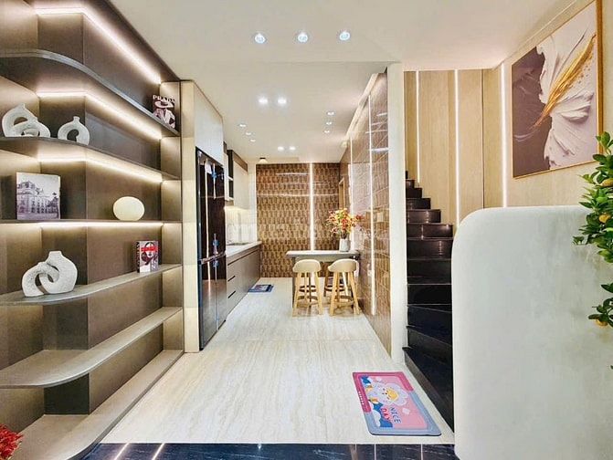 ⭐️Nhà 3 lầu tuyệt đẹp cao cấp, hẻm Phan Văn Trị, P10, Q.Gò Vấp, đối di