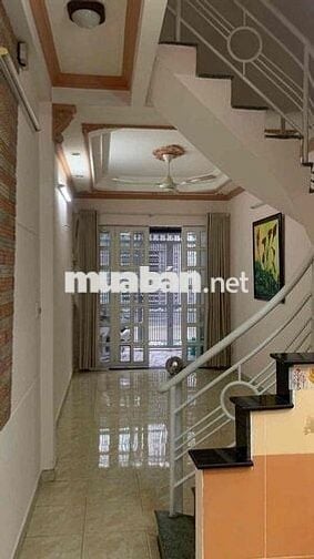 bán nhà hẻm ba gác thông trường chinh p12 tân bình. 40m2 giá 5ty5 TL