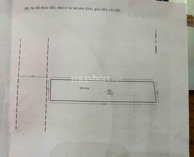  CHỈ 6T NHỈNH P5 QUẬN 8, LÔ ĐẤT 100M2 (4.5X23), HẺM Ô TÔ NGỦ TRONG NHÀ