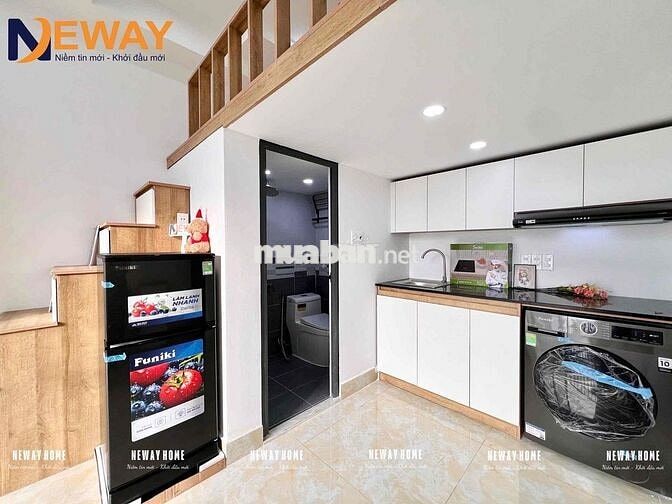 🐰DUPLEX BAN CÔNG FULL NỘI THẤT MỚI TINH NẰM NGAY TÊN LỬA