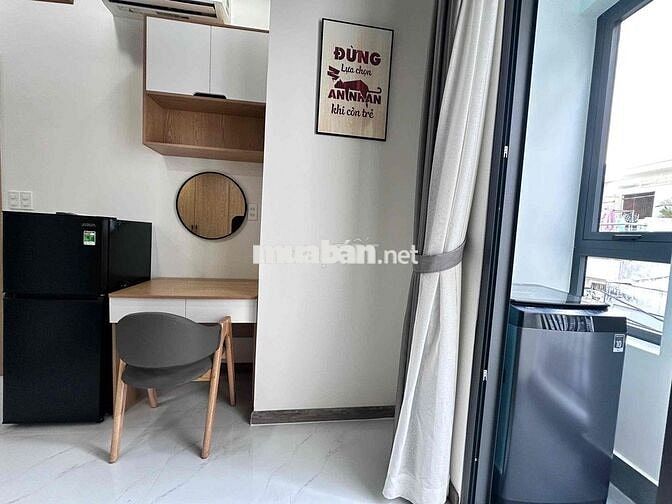 Căn hộ có gác ban công full nội thất quận 10 đường Tô Hiến Thành