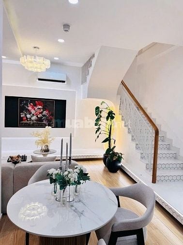 ⭐️Nhà 3 lầu đẹp cao cấp hẻm Nguyễn Thái Sơn, P5, Q.Gò Vấp, giá: 5,55 t