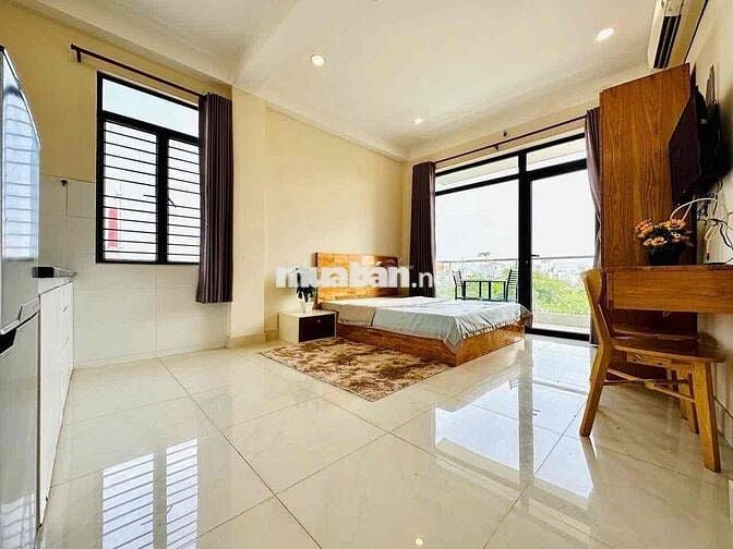 Cho Thuê Căn Hộ Studio Quận 4 Có Ban Công Full Nội Thất, Thang Máy