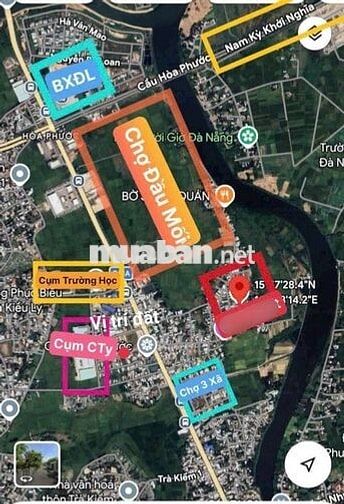 Bán lô đất 129M kiệt Hòa Xuân thông, cách chợ đầu mối 500M.. 