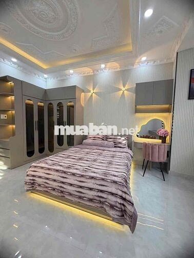 Huỳnh Tấn Phát - 3 Tỷ 680 - Nhà Mới 2 Tầng 40m² - Ngang 4m - Hẻm 4m