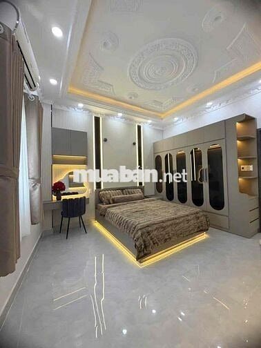 Huỳnh Tấn Phát - 3 Tỷ 680 - Nhà Mới 2 Tầng 40m² - Ngang 4m - Hẻm 4m