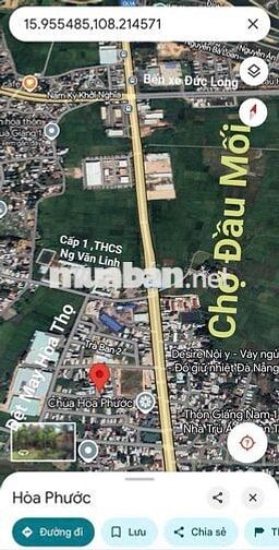 Bán lô đất 129M kiệt Hòa Xuân thông, cách chợ đầu mối 500M.. 