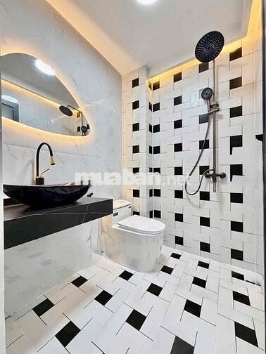 Huỳnh Tấn Phát - 3 Tỷ 680 - Nhà Mới 2 Tầng 40m² - Ngang 4m - Hẻm 4m
