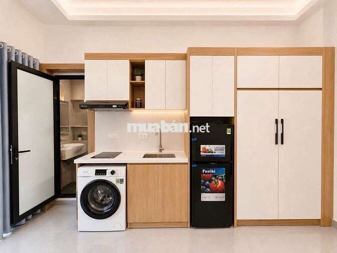 CHO THUÊ STUDIO 37M2 PHAN ĐĂNG LƯU - BAN CÔNG - GẦN CHỢ BÀ CHIỂU