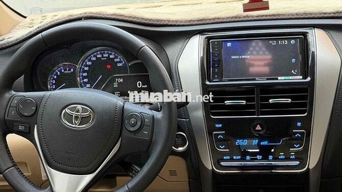 Toyota Vios 1.5G Full Đỉnh Bạc 82.000 Km