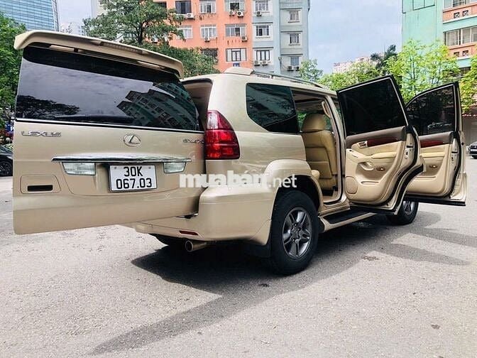Lexus GX470 2007 Vàng cát Nhật Bản