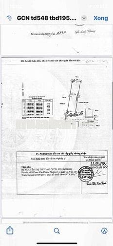 Bán lô đất 4.5x18.5m, 2/ Phan Huy Ích, P14, G. Vấp, sát kênh thamLương
