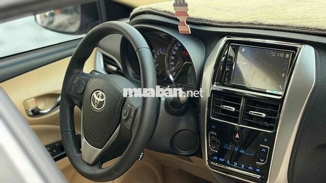 Toyota Vios 1.5G Full Đỉnh Bạc 82.000 Km