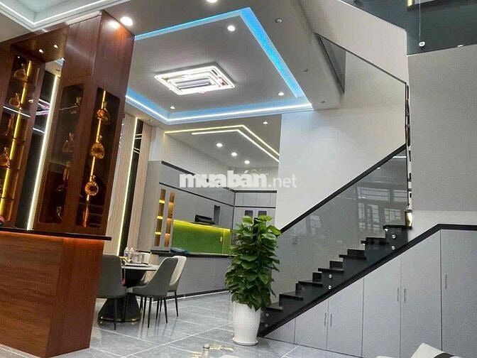 Nhà đông thạnh 4 - đẹp rộng - giáp quận 12