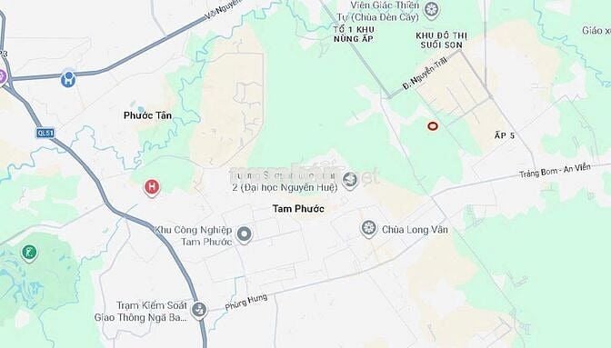 Bán đất tại Phường Tam Phước, Đồng Nai