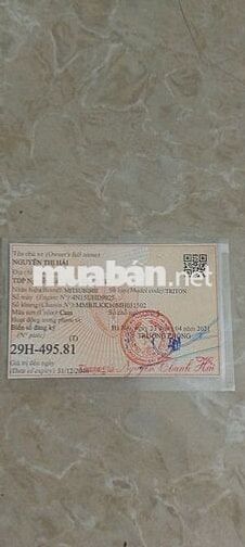 Mitsubishi Triton 2021 Cam 33180 km