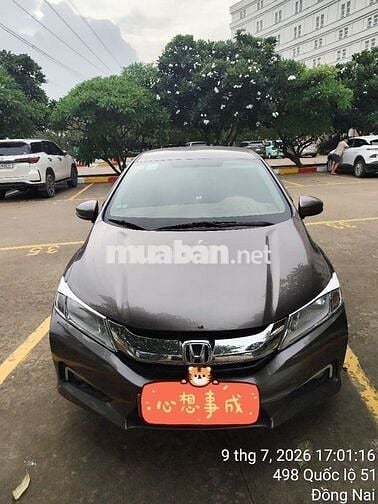 Honda City 2016 Nâu hồng Tự động 13 vạn