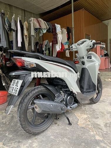 Honda Vision Xám xi măng Xăng