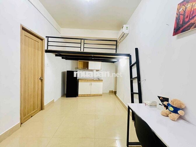 🏡 STUDIO CÓ GÁC FULL NỘI THẤT CHỈ 4TR8/THÁNG – CỬA SỔ GIẾNG TRỜI
