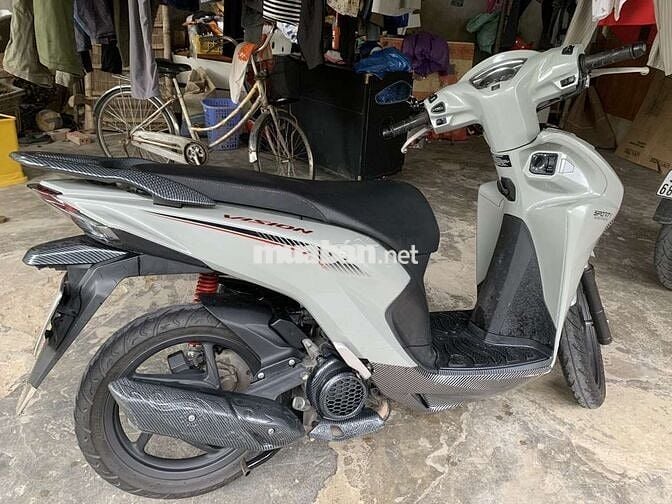 Honda Vision Xám xi măng Xăng