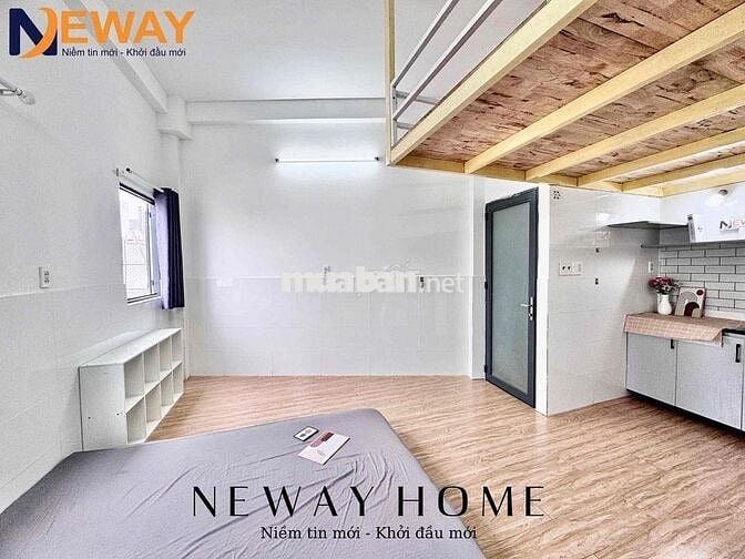 DUPLEX CỬA SỔ TRỜI FULL NỘI THẤT QUA AEON VHU 13P, AEON BTÂN 2.6KM