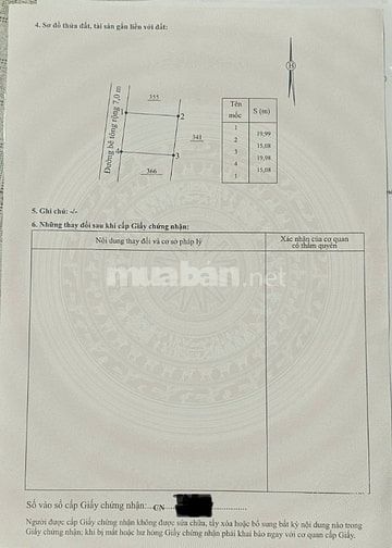  BÁN ĐẤT THỔ CƯ MẶT TIỀN ĐƯỜNG 7M SUỐI HIỆP, DIÊN KHÁNH 