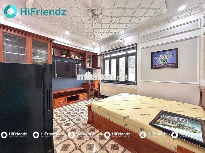 Studio Tách Bếp - Đầy Đủ Tiện Nghi ngay CV Làng Hoa tiện đi Sân Bay