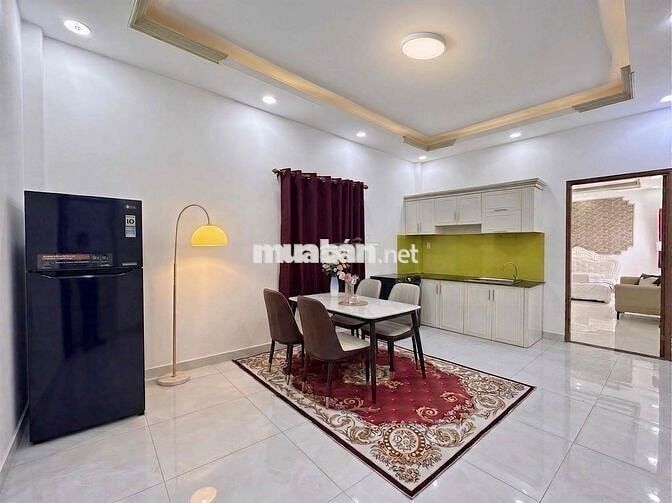 Căn hộ full nội thất cao cấp 1PN - 1PK cực rộng khu Lê Văn Sỹ, Quận 3