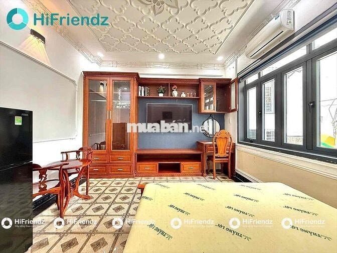 Studio Tách Bếp - Đầy Đủ Tiện Nghi ngay CV Làng Hoa tiện đi Sân Bay