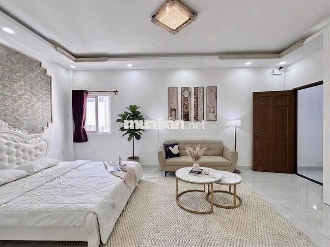 Căn hộ full nội thất cao cấp 1PN - 1PK cực rộng khu Lê Văn Sỹ, Quận 3