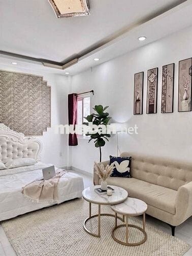 Căn hộ full nội thất cao cấp 1PN - 1PK cực rộng khu Lê Văn Sỹ, Quận 3