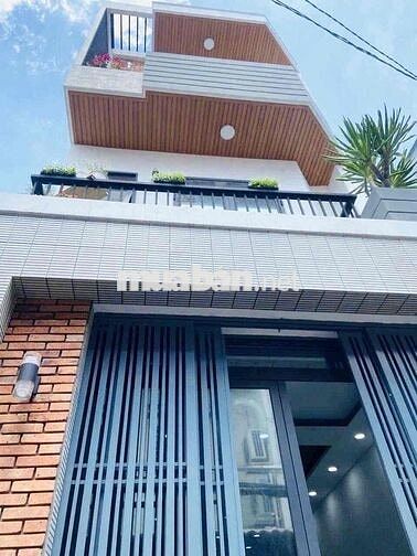 🛑Nhà mới đẹp, 3 tầng (4.3x10m), sổ đẹp, hẻm 3.5m Âu Dương Lân