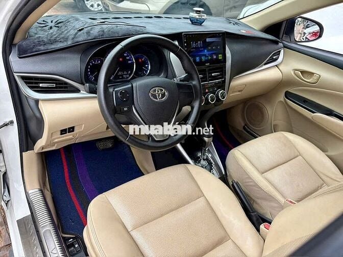 Toyota Vios 1.5E CVT 2019 Tự động vô cấp Trắng