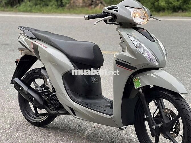Honda Vision 110 Sporty 2023 Xám Xi Măng