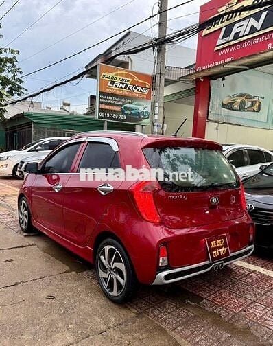 Kia Morning Luxury 2019 Đỏ 60000 km