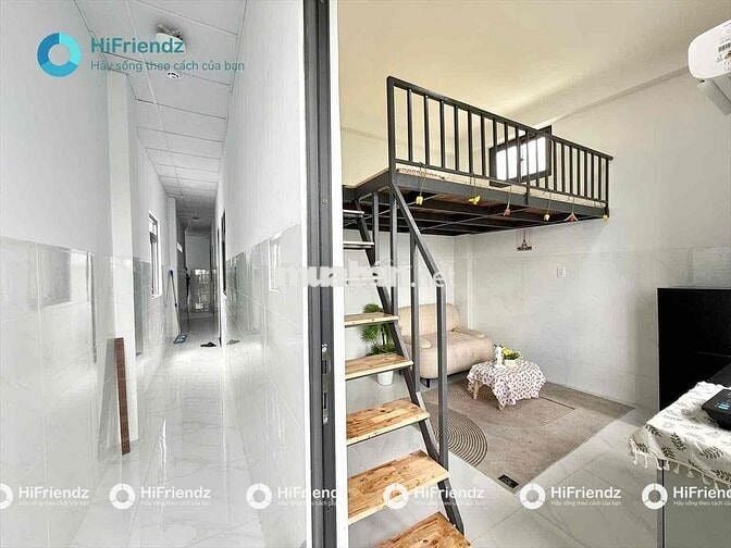 CÓ GÁC - CỬA SỔ THOÁNG - GẦN ĐẠI HỌC VĂN LANG, NG TẤT THÀNH
