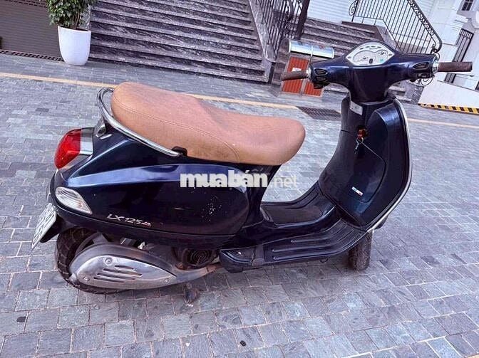 Piaggio Vespa LX 125 2012 Xanh đen