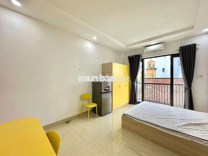 Studio bancol or cửa sổ✨️35m2✨️full nt, thang máy✨️gần học viện Cán Bộ