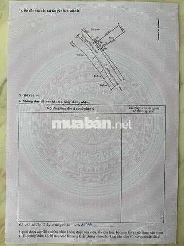 chính chủ bán lô đất mặt tiền nhựa ngay chợ đại hải - bà điểm