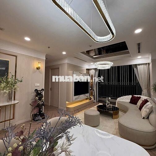 Bán căn góc 150m2, 4PN, 3WC, view sông tại Landmark 6, full nội thất 