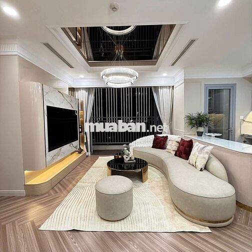 Bán căn góc 150m2, 4PN, 3WC, view sông tại Landmark 6, full nội thất 