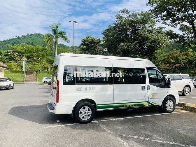 Ford Transit Luxury 2015 Trắng Xe khách