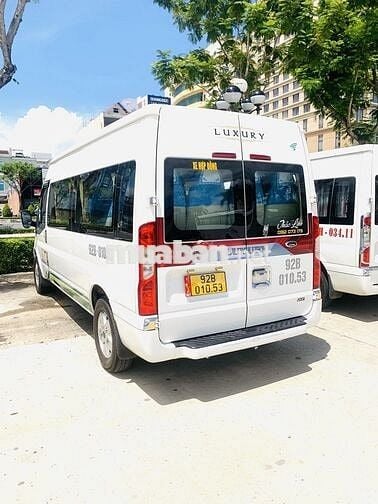 Ford Transit Luxury 2015 Trắng Xe khách