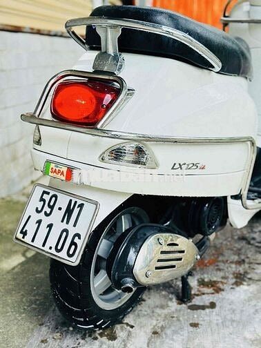 Piaggio Vespa LX 2012 125cc Trắng Nguyên Zin Bstp