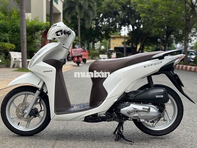 Honda Vision 2015 Trắng BSTP nguyên zin