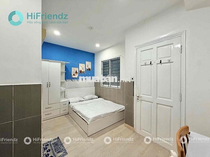 STUDIO CÓ CỬA SỔ FULL NỘI THẤT