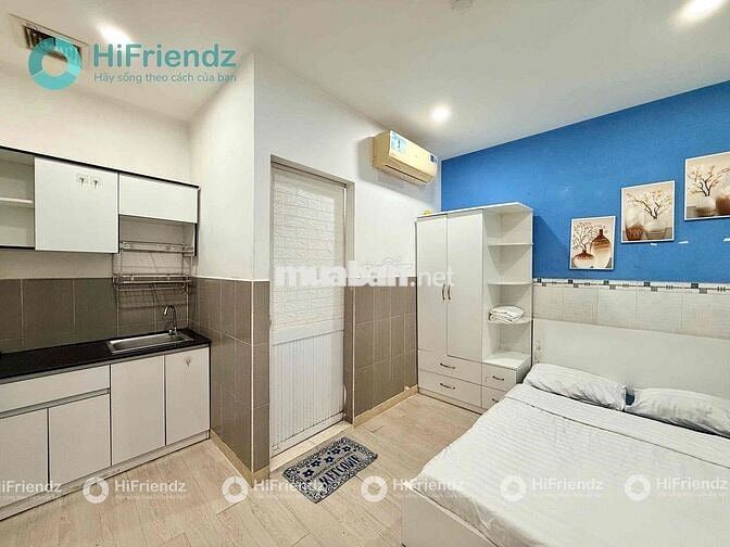 STUDIO CÓ CỬA SỔ FULL NỘI THẤT